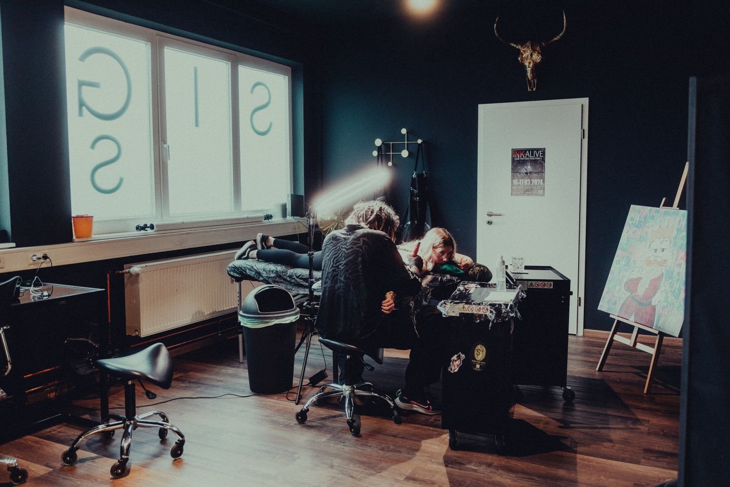Studio interior
