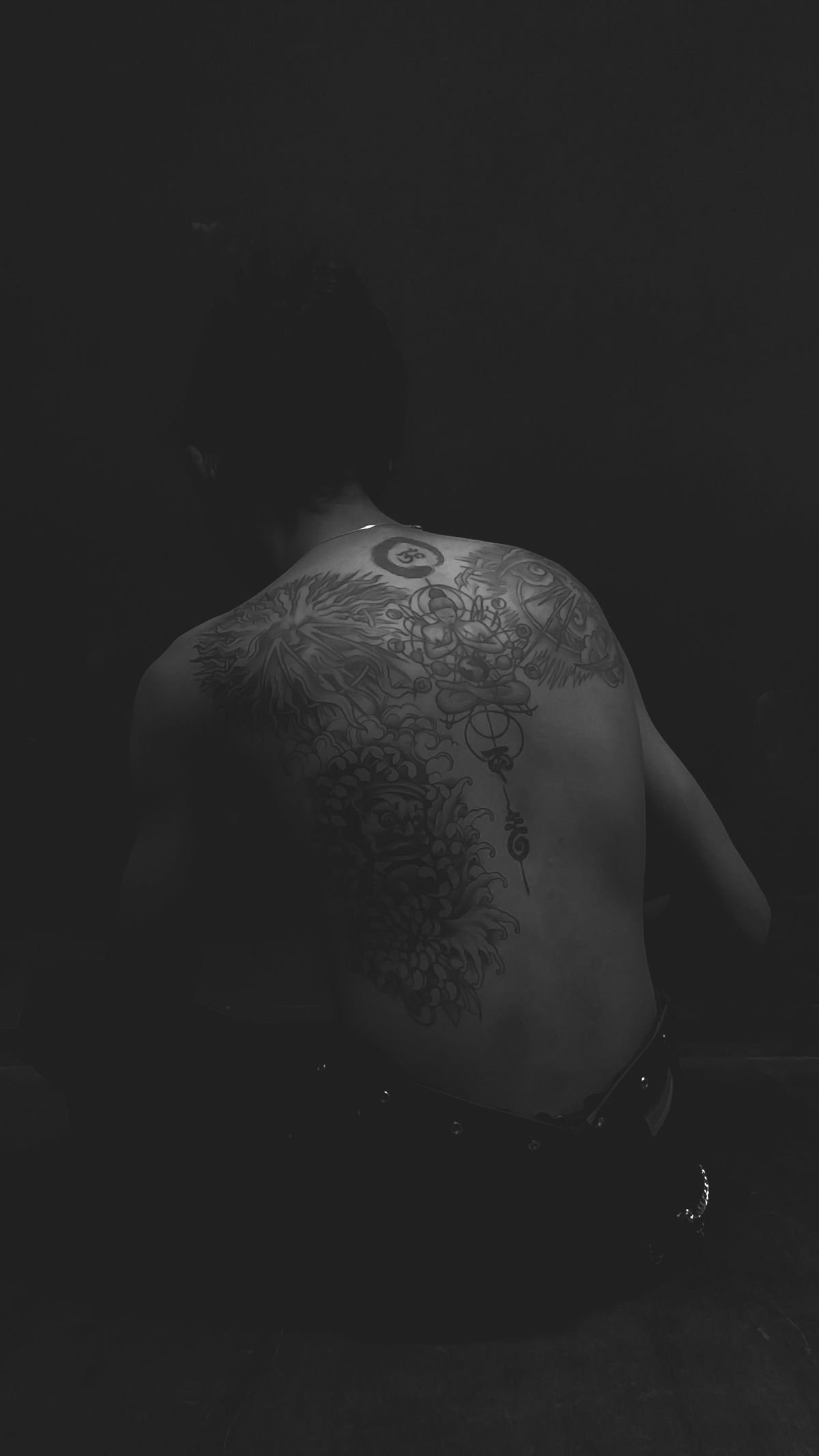 Blackwork back piece