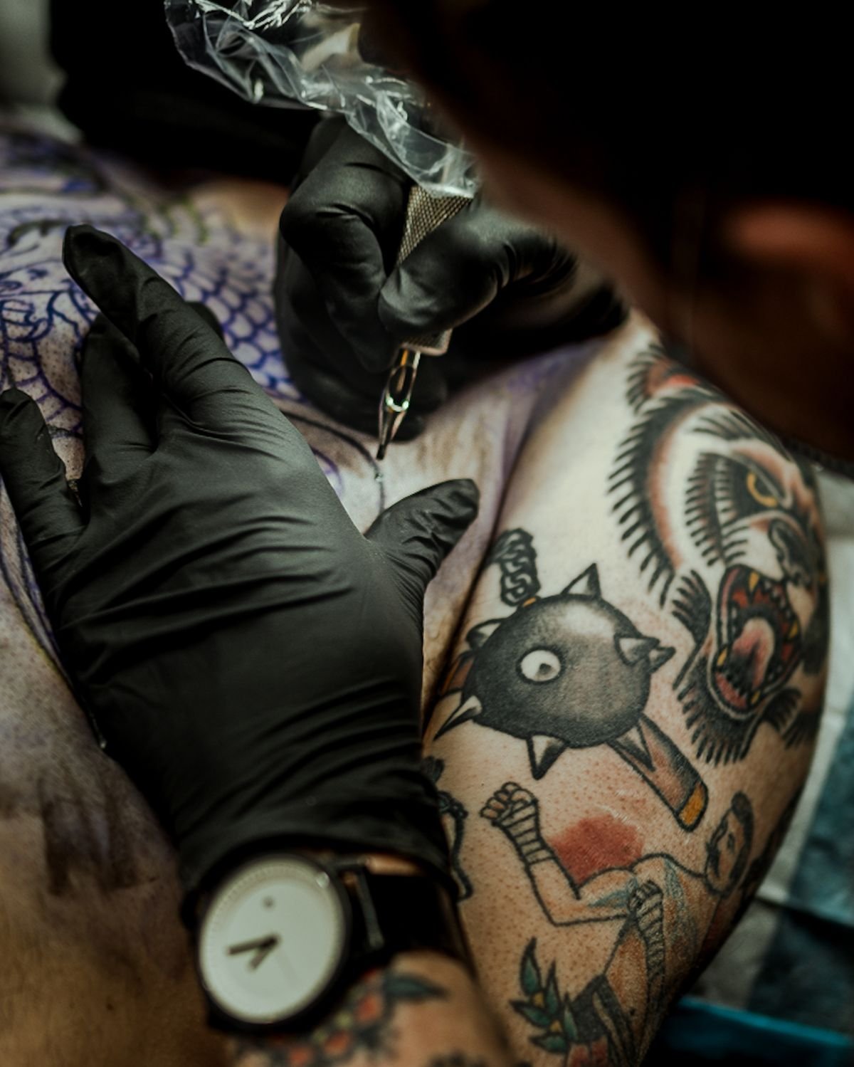 Japanese panel tattoo